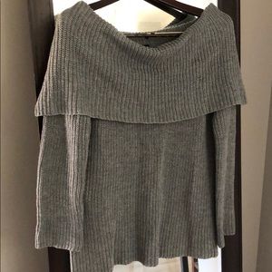 Off the shoulder sweater